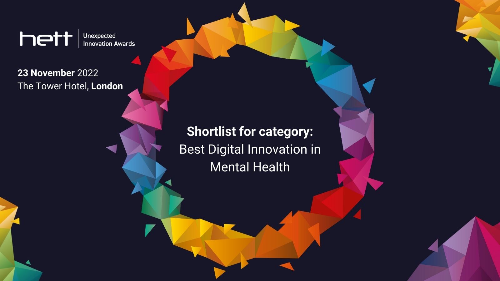 HETT Unexpected Innovation Awards 2022 Best Digital Innovation in